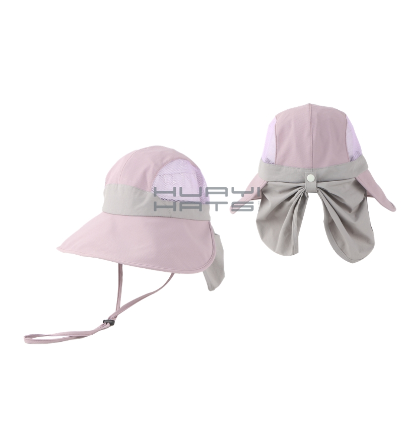Convertible Neck-Cover Sun Cap