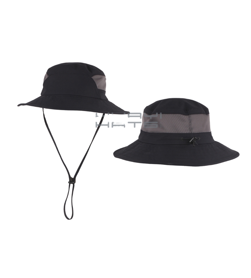 Mesh-Panel Outdoor Bucket Hat