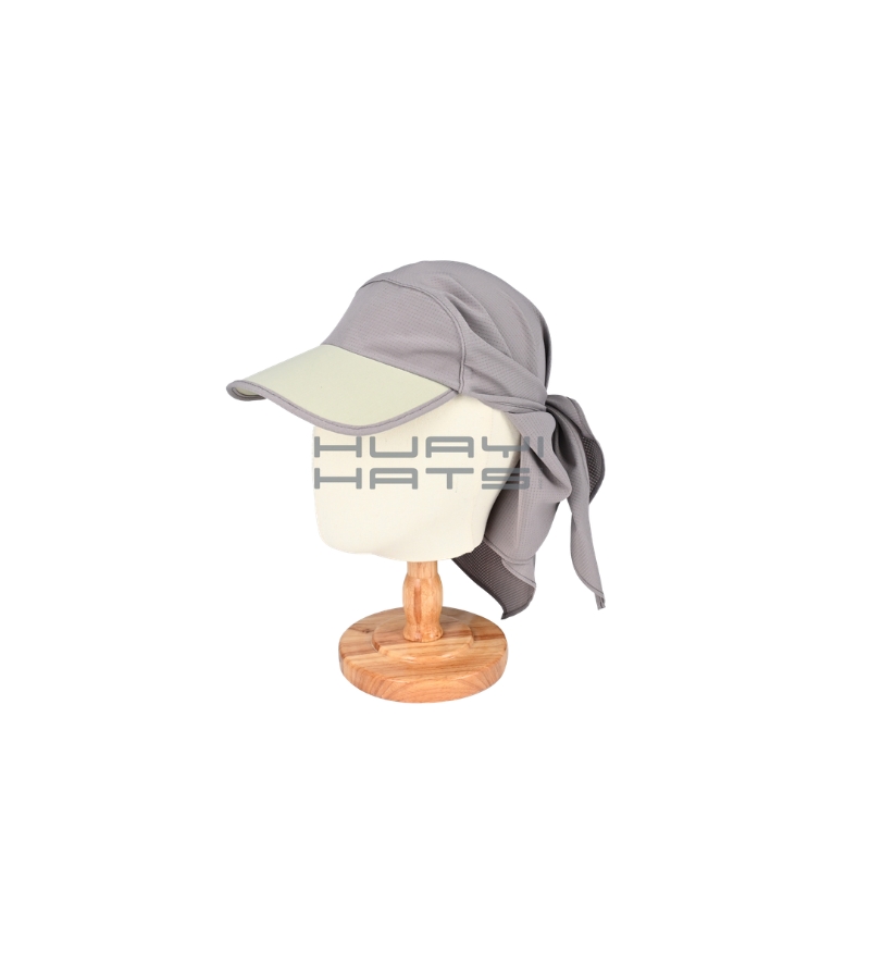 Tie-Back Sun Visor Cap