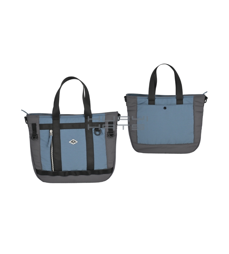 Two-Tone Utility Tote Bag
