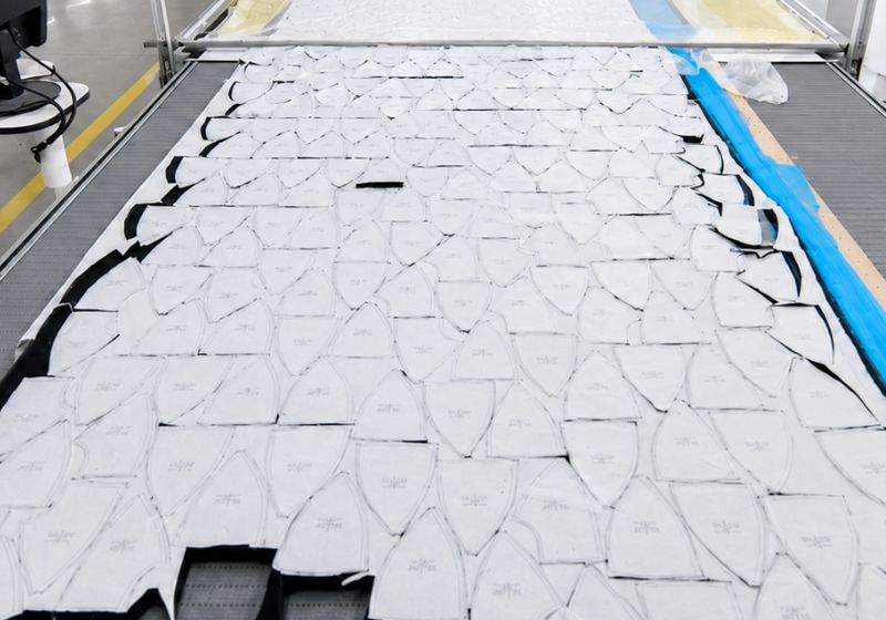 Fabric spreading