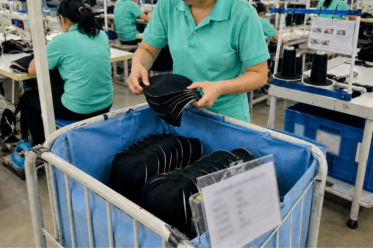 Production material separation and waste management