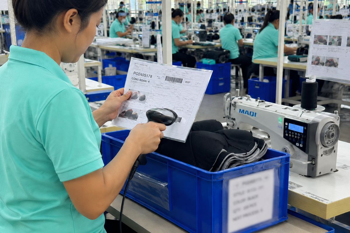 Order and quality records used in production