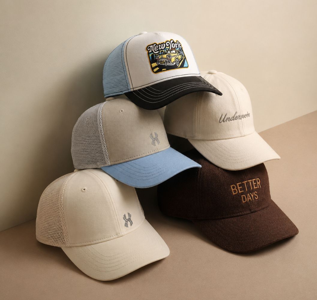 Sewn headwear for outdoor and lifestyle markets
