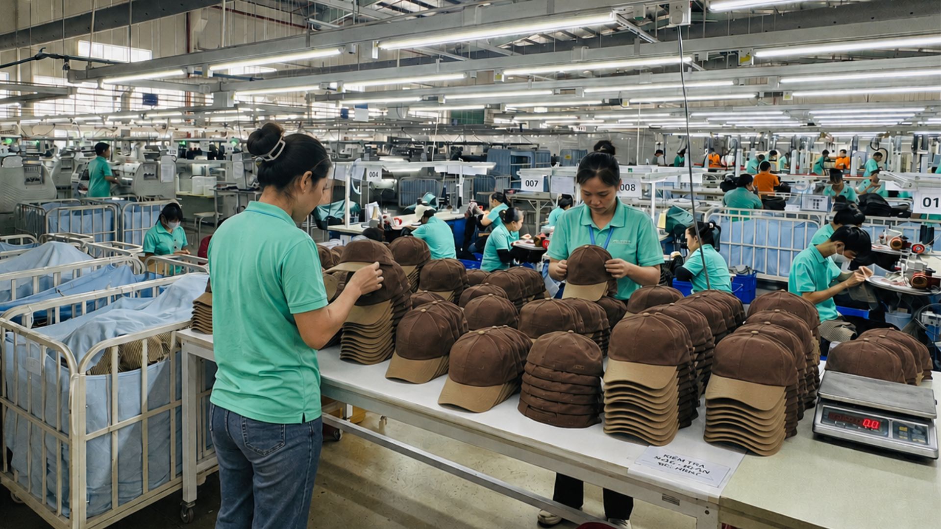 Headwear, bags and soft accessories production in Vietnam
