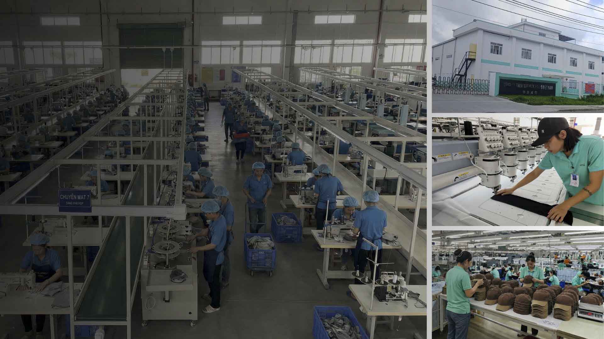 Headwear, bags and soft accessories production in Vietnam